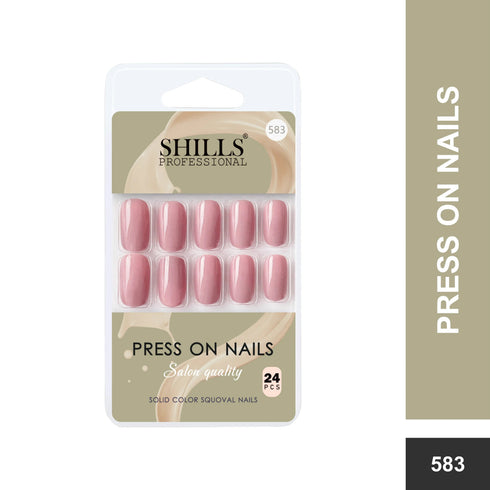 Shills Professional Glossy Solid Color Nails Square(SPN579-SPN604)