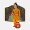 Raj Fancy Dresses Radha and Krishna Cotton| Lehriya Janmashtami Mythological Character Costume
