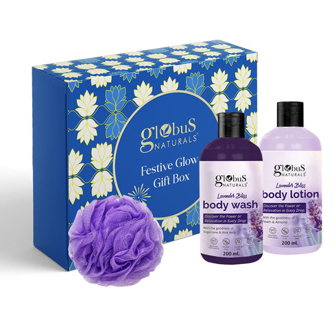 Globus Naturals Mother's Glow & Skin Nourishment Gift Box Set of 2