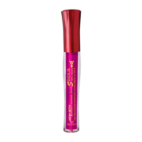 Keya Seth Aromatherapy Aromatic 100% Natural Liquid Sindoor (Magenta)