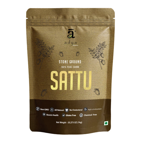 Adya Organic Chana Sattu Powder