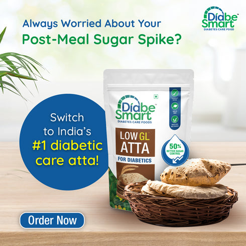 DiabeSmart Diabetic Atta & Low GI Rice Combo