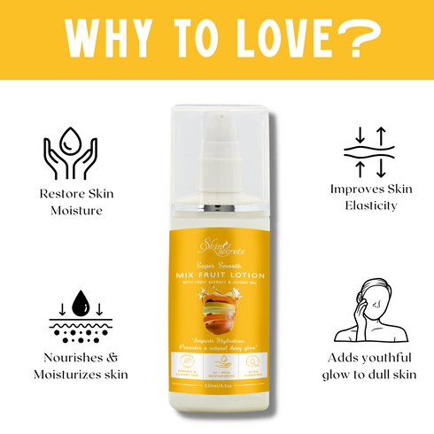 Skin Secrets Mix Fruit Lotion for a Smooth & Fresh Skin