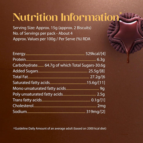 Britannia Pure Magic Choco Stars Cookies
