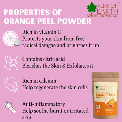 Bliss of Earth Orange Peel Powder