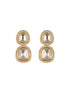 Gold Plated White Victorian Kundan Polki Studded Festive Minimal Pendant Chain Jewellery Set