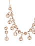 Gold Plated Kundan Polki Studded Designer Bridesmaid Minimal Necklace Jewellery Set