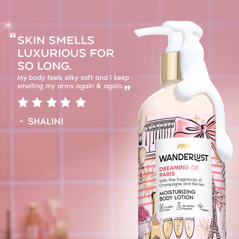 Wanderlust Dreaming of Paris Perfume Body Lotion