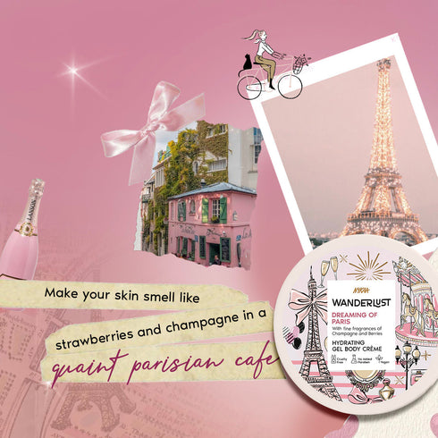 Wanderlust Dreaming of Paris Hydrating Gel Body Creme