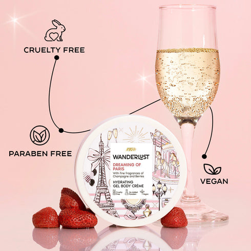 Wanderlust Dreaming of Paris Hydrating Gel Body Creme