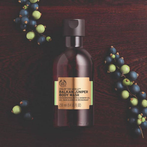 The Body Shop Spa Of The World Balkan Juniper Body Wash