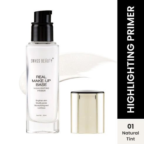 Swiss Beauty Real Make-Up Base Highlighting Primer - 01 Natural Tint