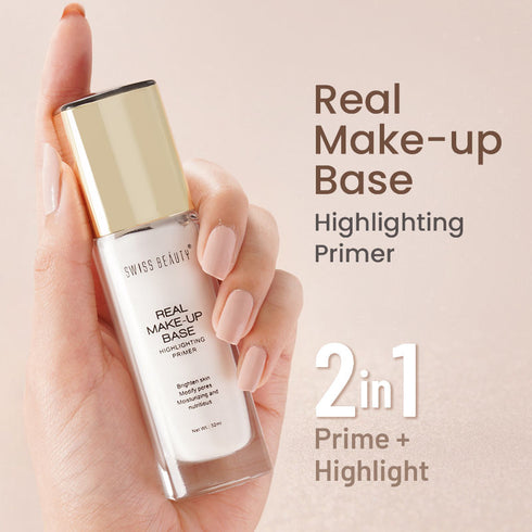 Swiss Beauty Real Make-Up Base Highlighting Primer - 01 Natural Tint