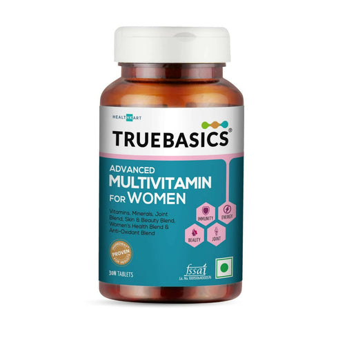 TrueBasics Advanced Multivitamin Tablets for Women