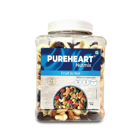 Pureheart Nutmix Fruit & Nuts | Natural Premium Mix Nuts (Cashews