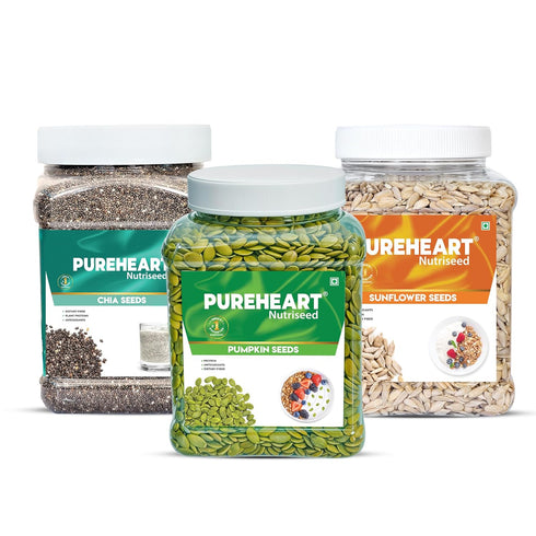 Pureheart Superfood Combo – Chia | Pumpkin & Sunflower Seeds