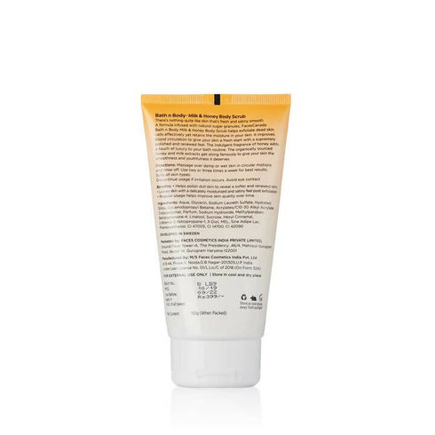 Faces Canada Bath n Body Milk & Honey Body Scrub 1
