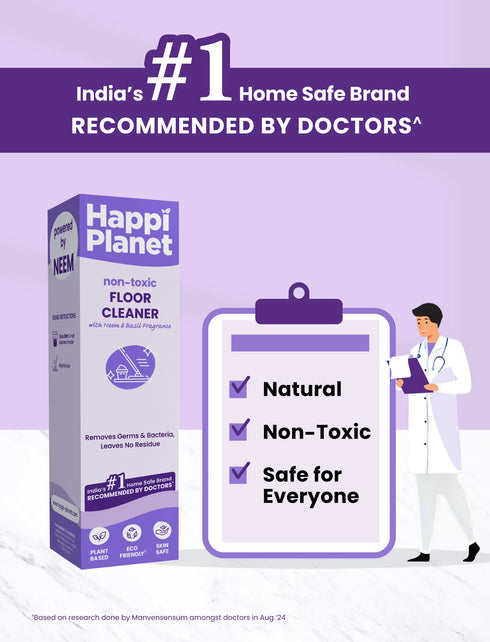 Happi planet store Natural Herbal Floor Cleaner