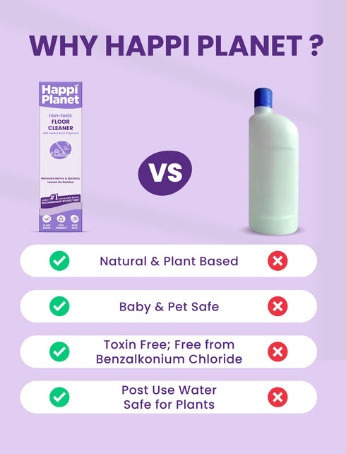 Happi planet store Natural Herbal Floor Cleaner