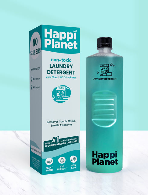 Happi planet store Natural Laundry Detergent Liquid