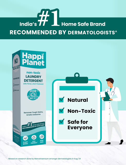 Happi planet store Laundry Detergent 2L Pack