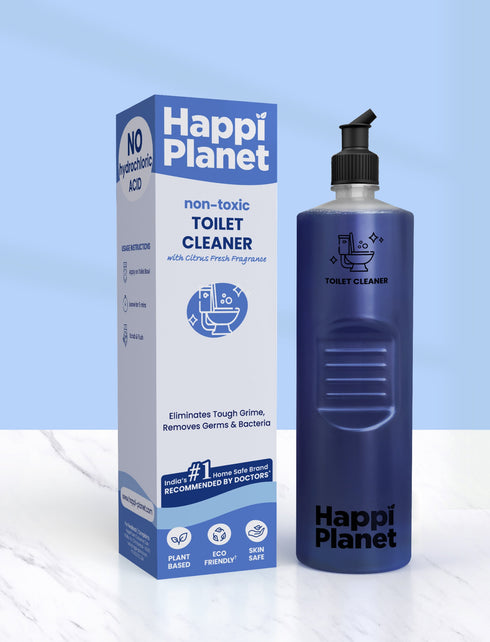 Happi planet store Non Toxic Toilet Cleaner Liquid