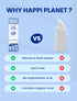 Happi planet store Non Toxic Toilet Cleaner Liquid