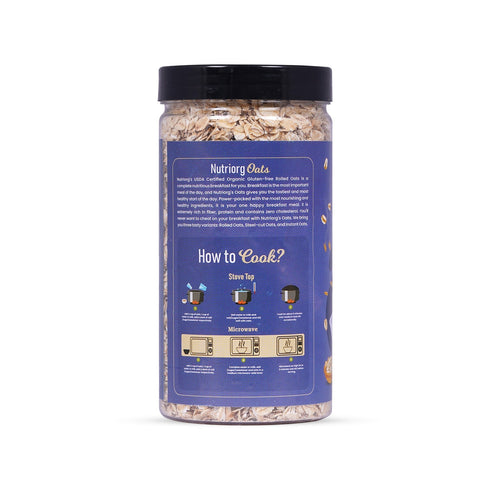 Nutriorg Gluten Free Rolled Oats