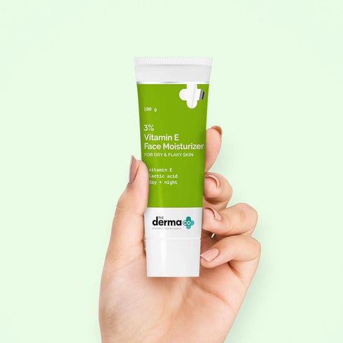 The Derma Co 3% Vitamin E Face Moisturizer For Dry & Flaky Skin