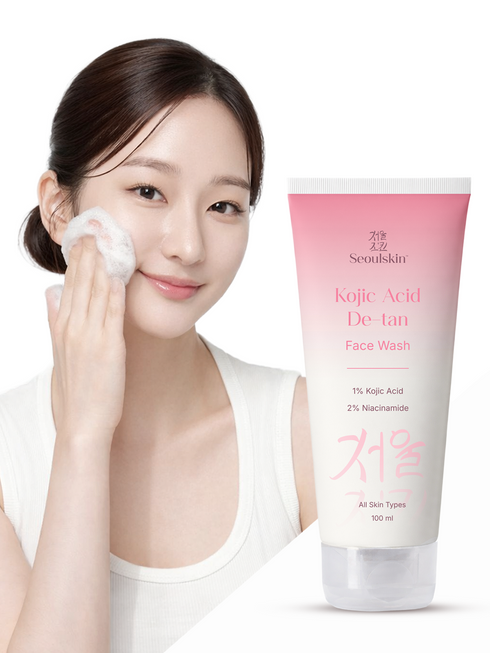Seoulskin Kojic Acid De-tan Face Wash