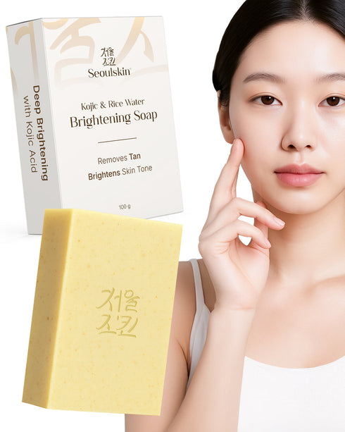 Seoulskin Kojic Rice Water Brightening Soap