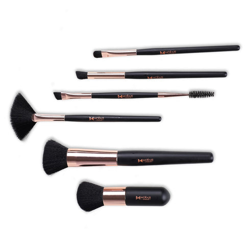 Moraze Cosmetics Moraze Makeup Brush Combo Pack For Women Pack Of 6
