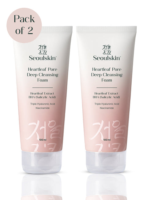 SEOULSKIN Heartleaf Pore Deep Cleansing Foam