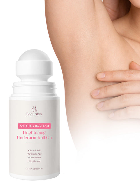 Seoulskin 5% AHA + Kojic Acid Brightening Underarm Roll On
