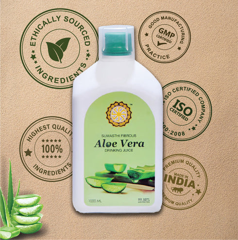 Suwasthi Pure & Fibrous Aloe Vera Juice