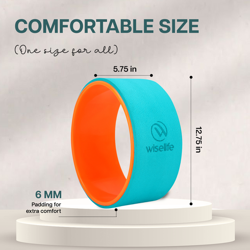 Wiselife Classic Yoga Wheel Set of 5