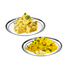 Vinod Stainless Steel Rajbhog Dish Set of 6 18 cm Salad Plate Snack Plate Highest Quality Stainless Steel Mirror Finish Rust Free