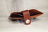 Vhaan Ethnic Craft Vhaan's Heritage Oil Pulled Up Leather Card Holder Maroon shade