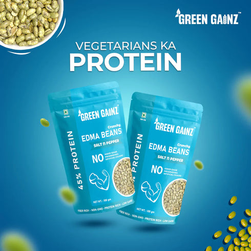 Green Gainz Edamame Salt n Pepper (Pack of 3)