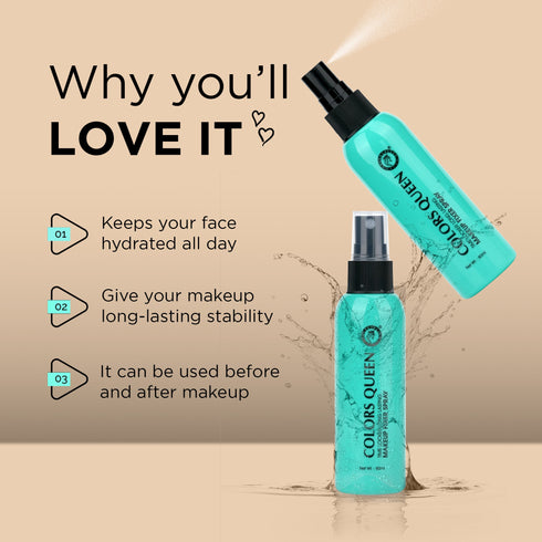 Colors Queen Time Locker Makeup Fixer Spray | 80ml
