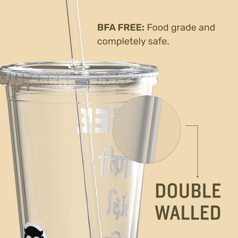 Sleepy Owl Coffee Tumbler