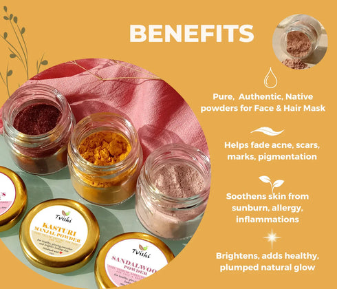 Tvishi Skincare Trio Diy Minis Potli Pouch Free
