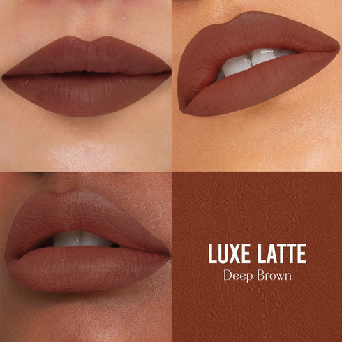 LoveChild Luxe Latte | Bare Browns Ultra Matte Lipstick Deep Brown