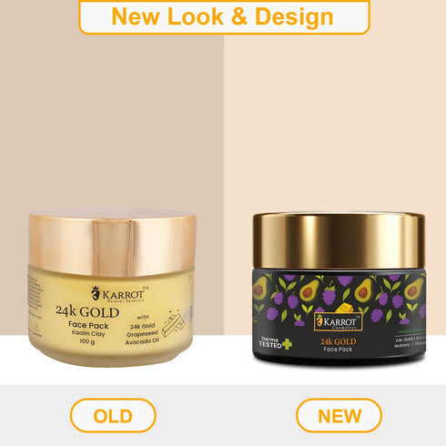 Karrot 24K Gold Face Pack