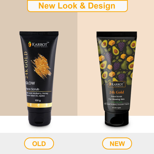 Karrot 24K Gold Face Scrub