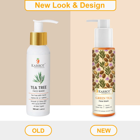 Karrot Tea Tree Gel Face Wash