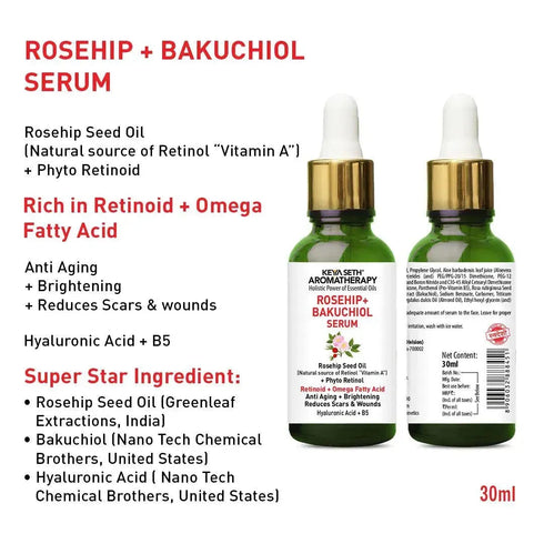 Keya Seth Aromatherapy Rosehip + Bakuchiol Serum