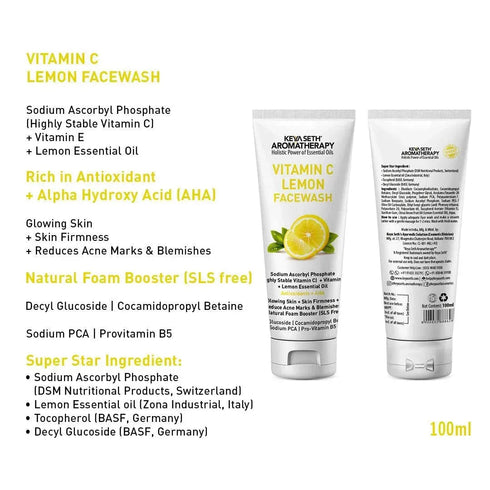 Keya Seth Aromatherapy Vitamin C Lemon Facewash
