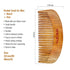 Keya Seth Aromatherapy Pocket Neem Wood Comb for Men