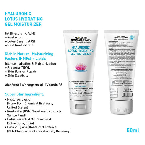 Keya Seth Aromatherapy Hyaluronic Lotus Hydrating Gel Moisturizer